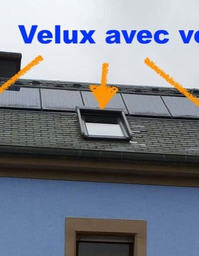 Volet roulant pour fenêtre de toit posé par Winfox