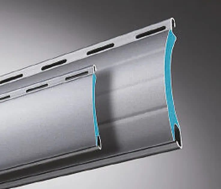 Lame de volet roulant en aluminium renforcé