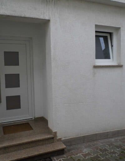 Portes d’entrée, chantier Winfox 7