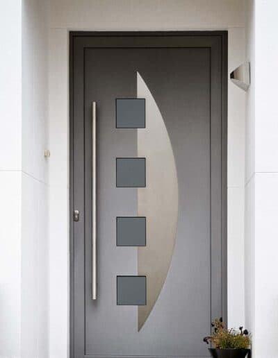 Portes d’entrée, chantier Winfox 10