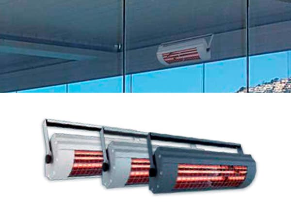 Chauffages radiants pour pergola