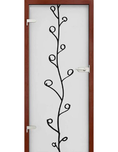 Porte d’entrée contemporaine