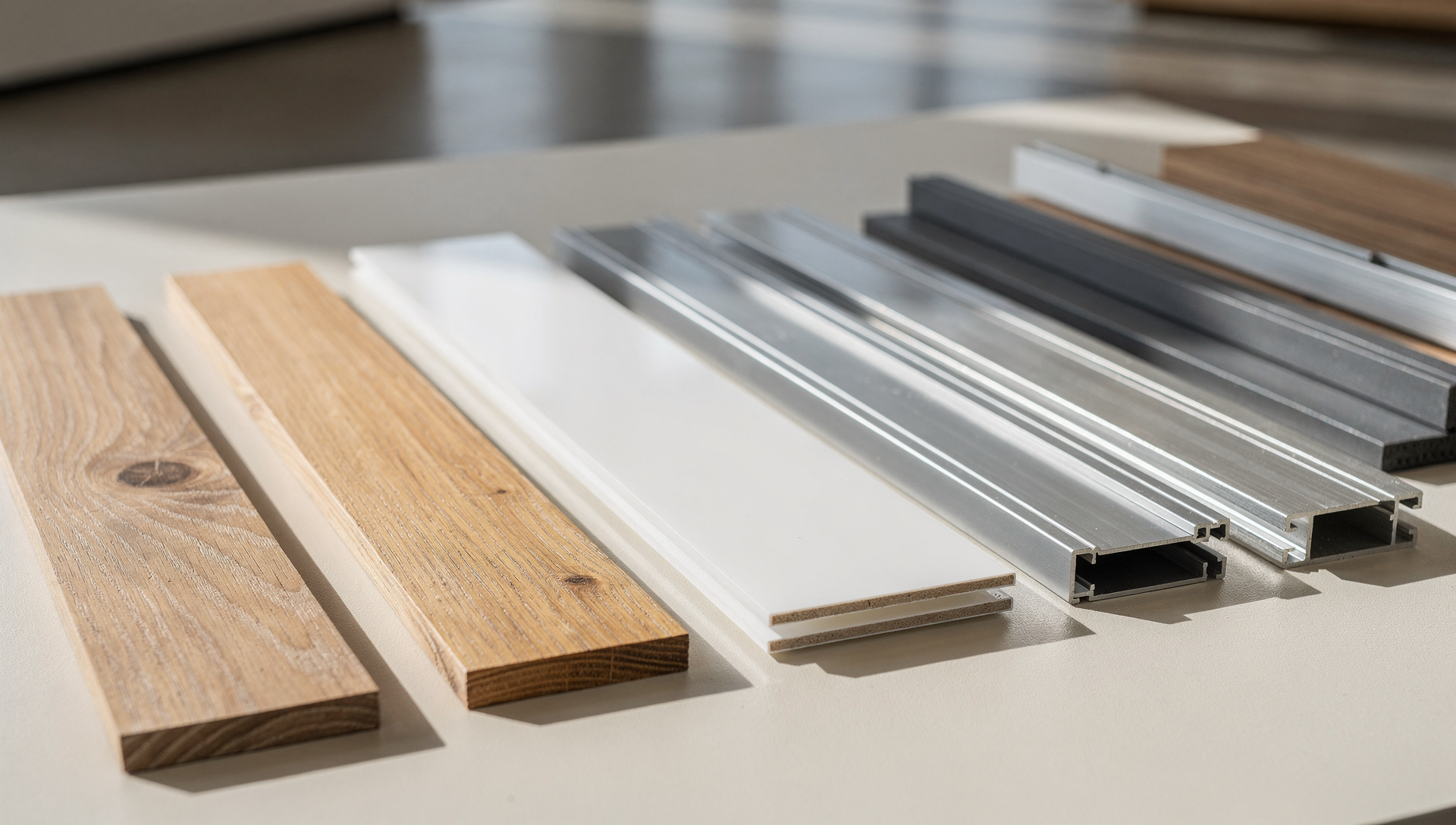 Menuiseries en bois, PVC et aluminium