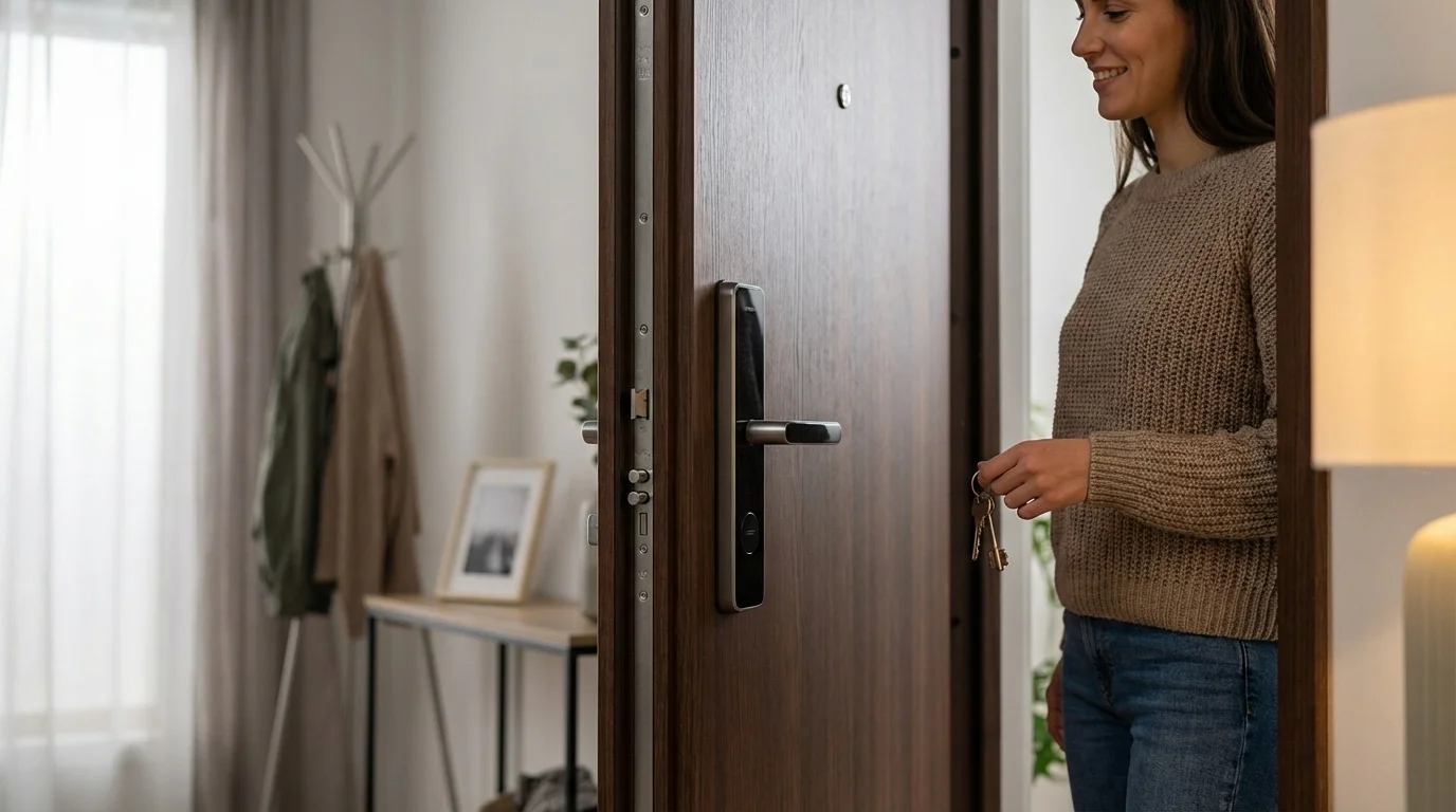 Porte blindée pour appartement 🏢