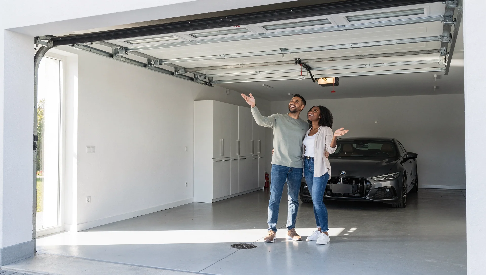 Portes sectionnelles: gain de place et modernité