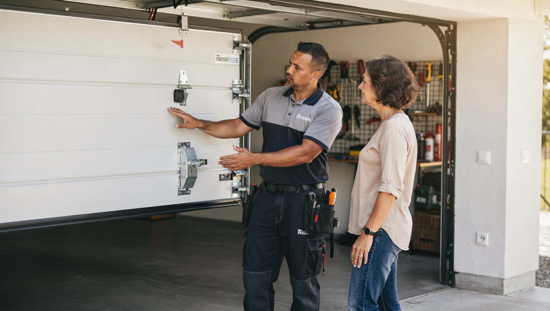 Quelles options de sécurité sont disponibles pour les portes de garage?