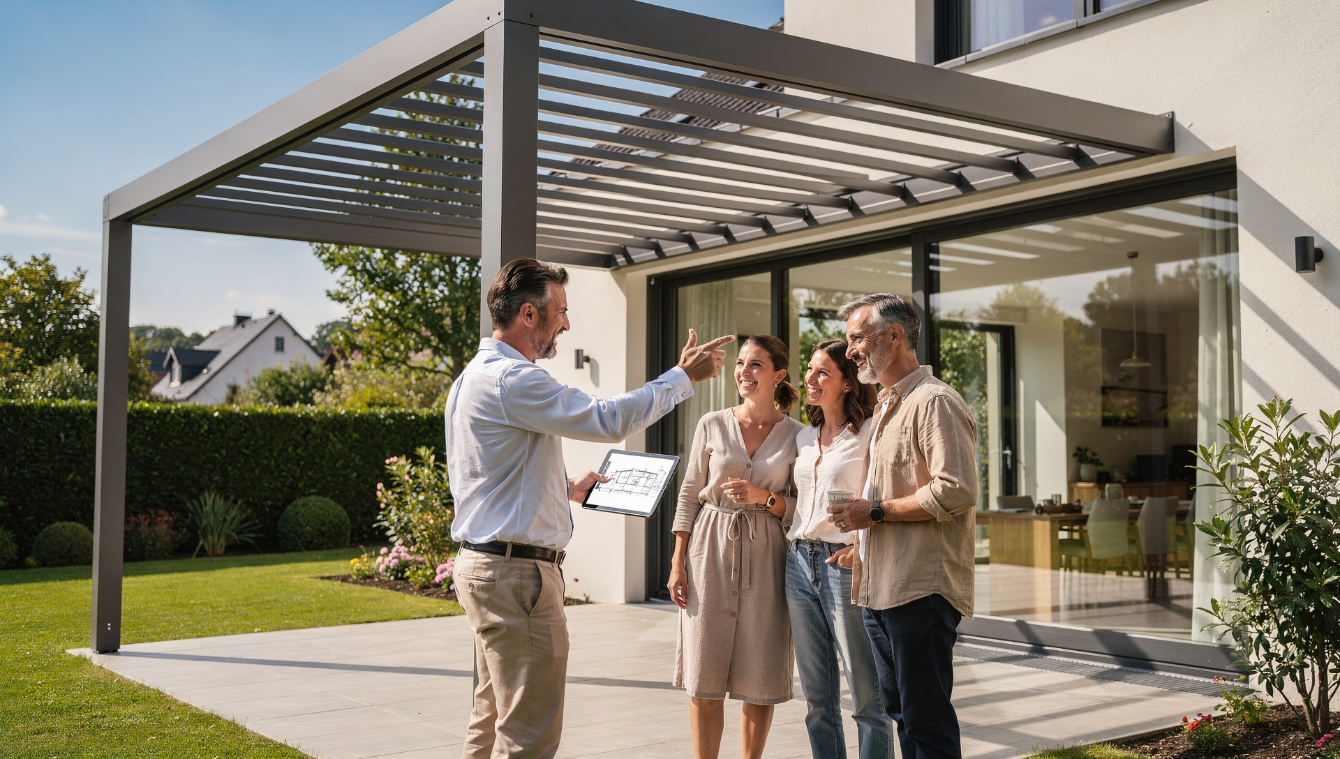 pergola bioclimatique luxembourg